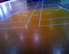 칠곡초등학교 농구 라인마킹 …