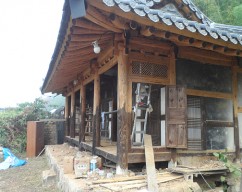 경북 고령 박씨 제실 작업